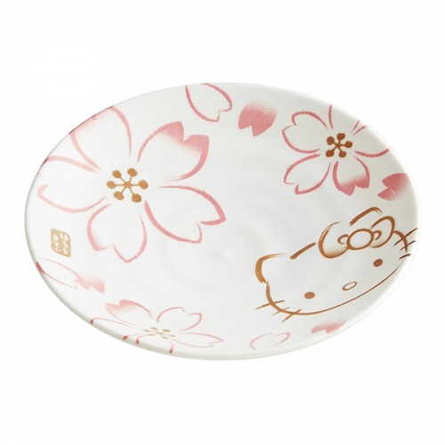 헬로키티헬로키티 벚꽃 접시(16.3cm)(일) 사기그릇