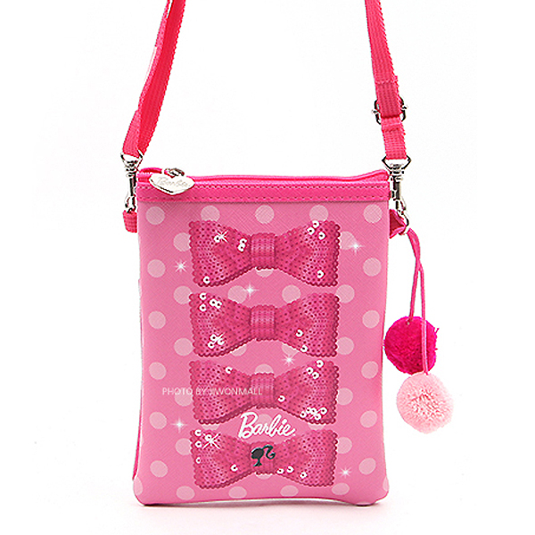 바비바비 리본 핸드폰파우치 크로스백(핑크) 가방