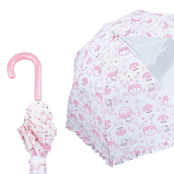 헬로키티헬로키티 53cm 엄지공주 우산(반자동)