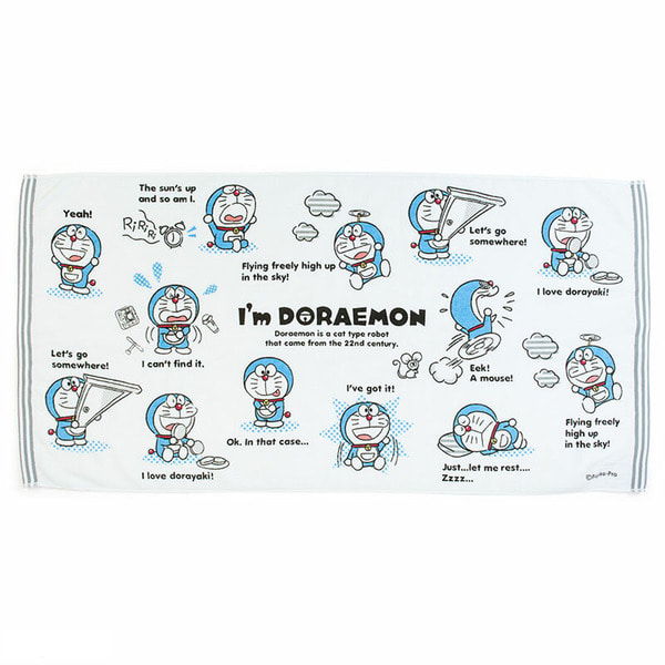도라에몽도라에몽 바디타올(I am Doraemon) 수건 (일) 937075