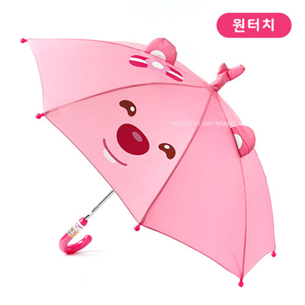 뽀로로뽀로로 루피 입체 페이스 우산 40cm(반자동) 048349