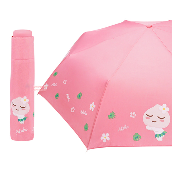 카카오프렌즈카카오프렌즈 55cm 알로하 접이식 3단 우산(어피치) 969139