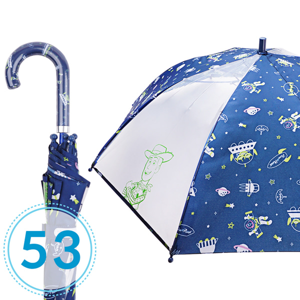 토이스토리토이스토리 53cm 반자동 우산(갤럭시) 964820