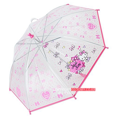 헬로키티헬로키티 핑크도트 45 우산(일) 비오는날