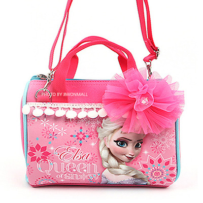 겨울왕국겨울왕국 삼각 보스톤 핸드백(핑크) 아동가방