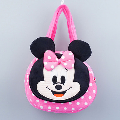 디즈니미니마우스 페이스 입체 숄더백(핑크) 가방