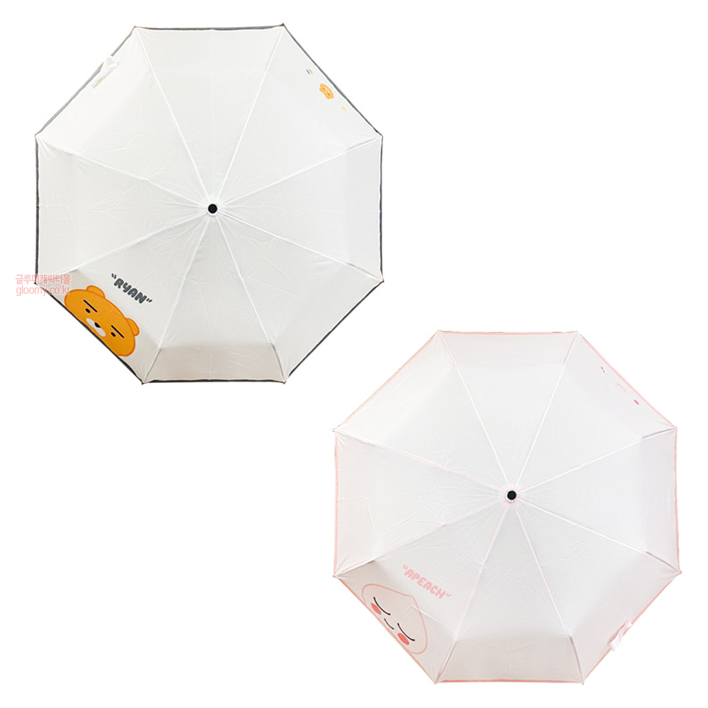 카카오프렌즈카카오프렌즈 55cm 접이식 3단 우산(러버블) 621098