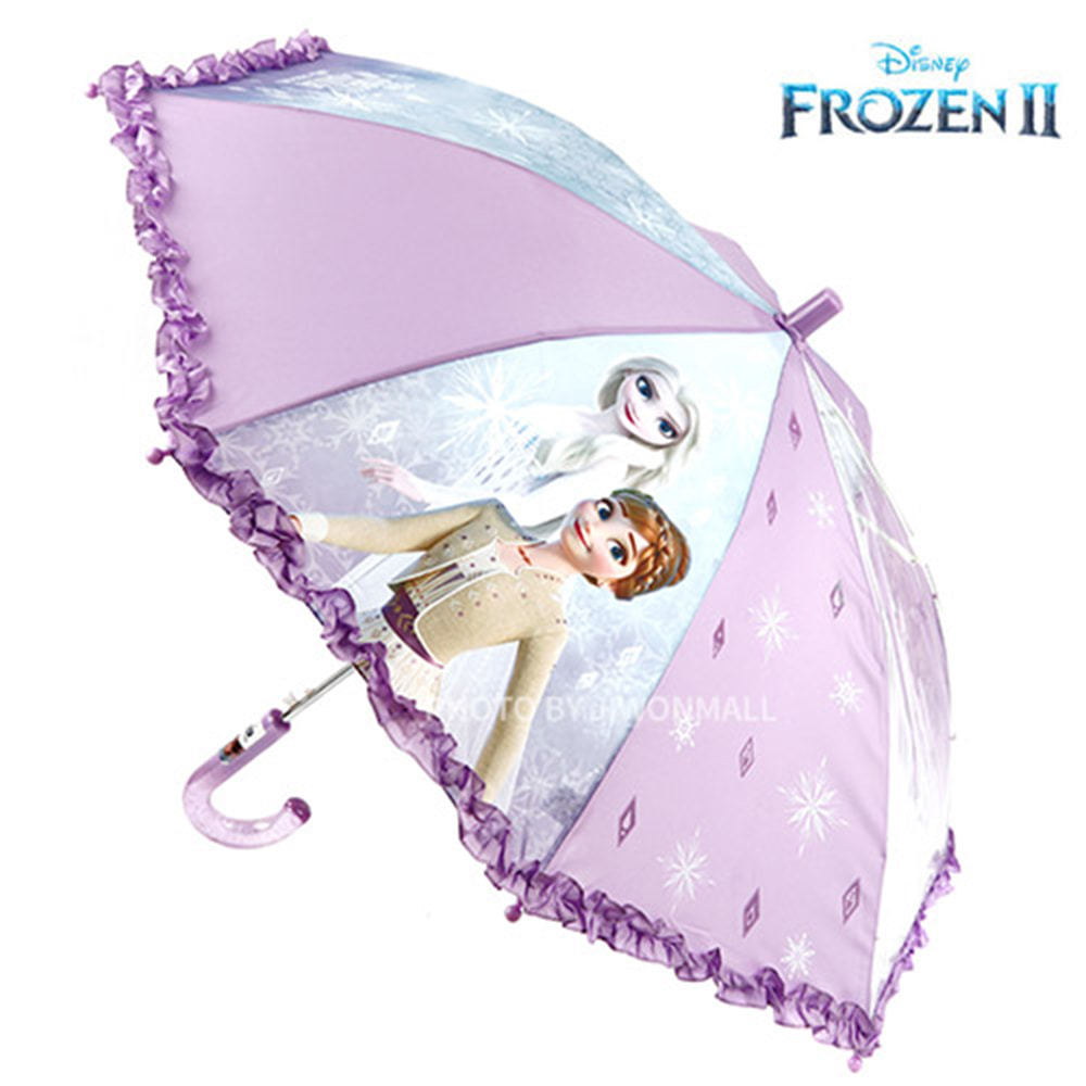 겨울왕국겨울왕국2 크리스탈 캐릭터 우산 47cm(퍼플) (반자동) 983440