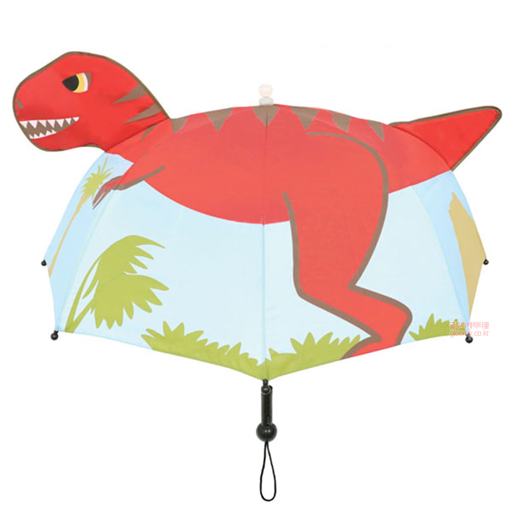 자체브랜드공룡 멜로디 발광 캐릭터 우산 47cm(일)) 093092