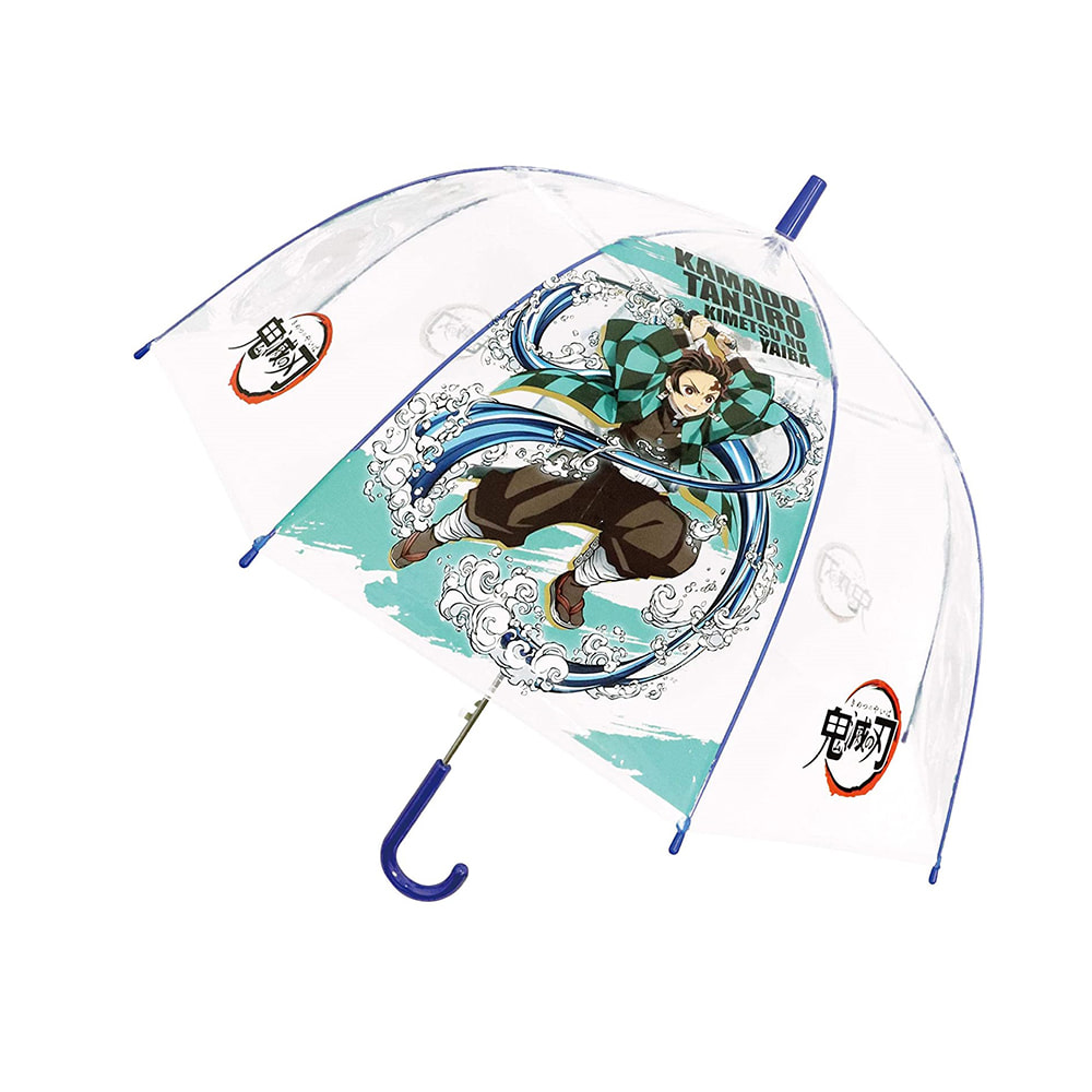 귀멸의칼날귀멸의칼날 돔형 투명 장우산 55cm(바람) (일)) 089583