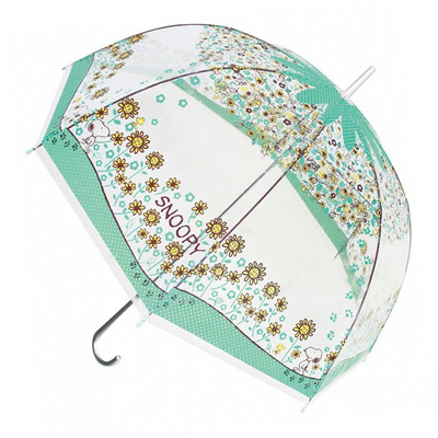 스누피스누피 돔형 투명 장우산 60cm(해바라기)(일)