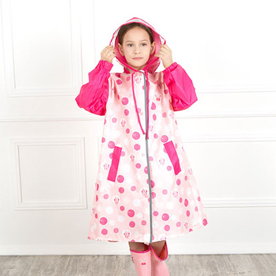 디즈니미니마우스 버블 레인코트 L(핑크) 비옷