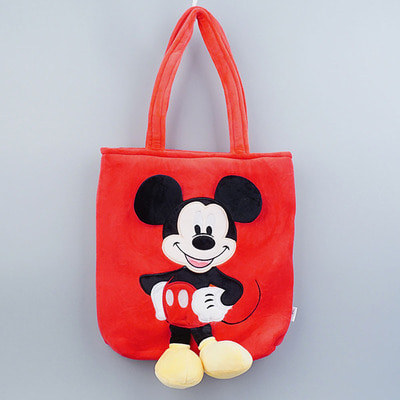 디즈니미키마우스 입체 벨벳 숄더백 가방