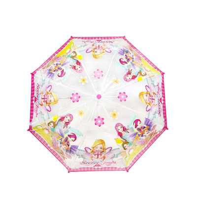 시크릿쥬쥬시크릿쥬쥬 패턴 50cm 투명 우산(핑크플라워) 044647