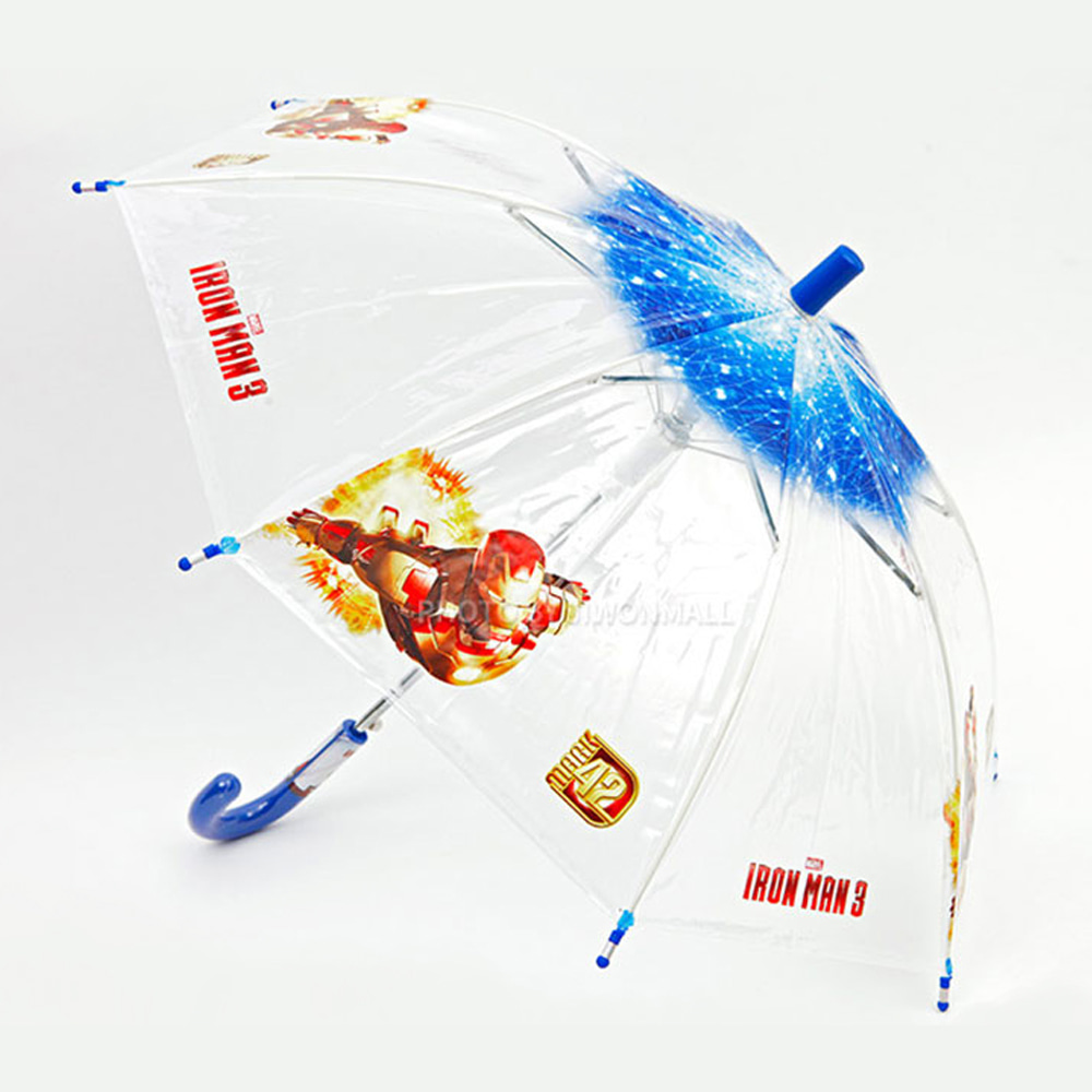 마블마블 아이언맨 40cm POE 캐릭터 우산 (랜덤발송) 482671