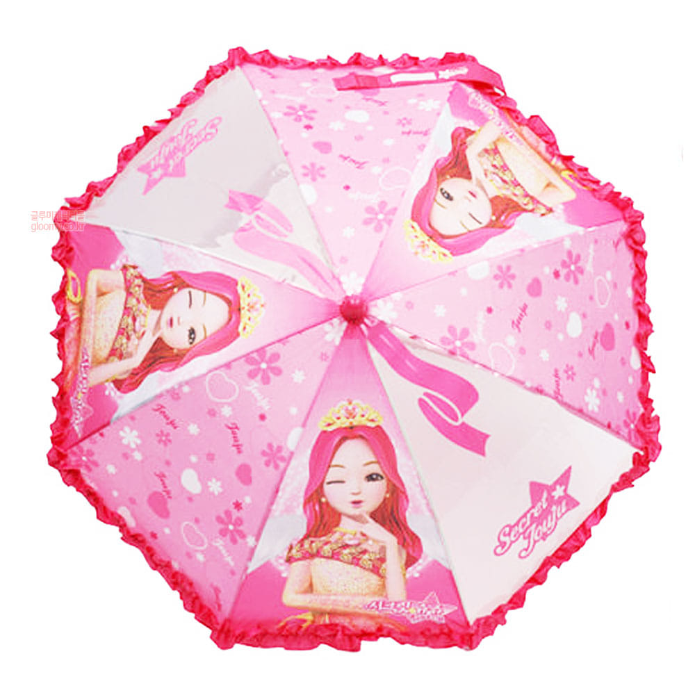 시크릿쥬쥬시크릿쥬쥬 별의여신 날개 우산 40cm(반자동) 051867