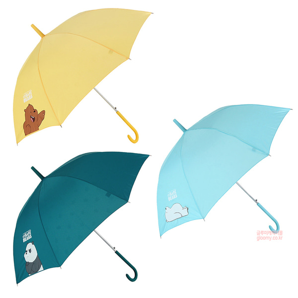 위베어베어스위베어베어스 모양변화 58cm 반자동 우산 474646