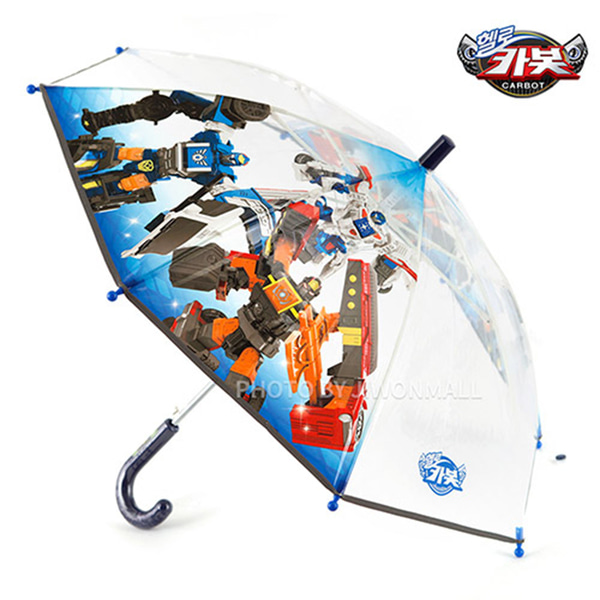 헬로카봇헬로카봇 캐릭터 세계로 40cm POE 우산(블루) 317079