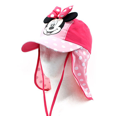 디즈니미니마우스 도트 플랩캡(핑크) 모자