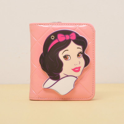 디즈니프린세스 백설공주 에나멜 거울 지갑 아동지갑