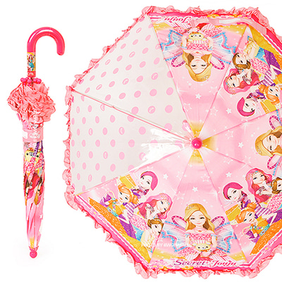시크릿쥬쥬시크릿쥬쥬 패턴 40cm 투명 우산(핑크도트) 044616