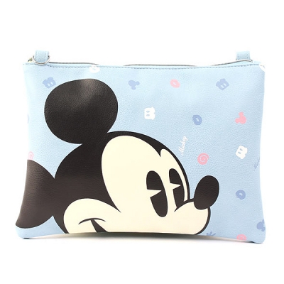 디즈니미키마우스 패턴 클러치 M(스카이블루) 가방