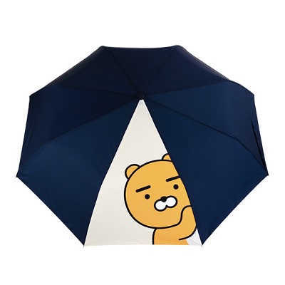 카카오프렌즈카카오프렌즈 라이언 캐릭터 3단 완전자동 우산(기웃) 211031